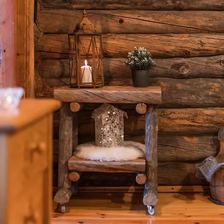Lapland Northern Lights Cabin - Wooden Sauna روفانييمي